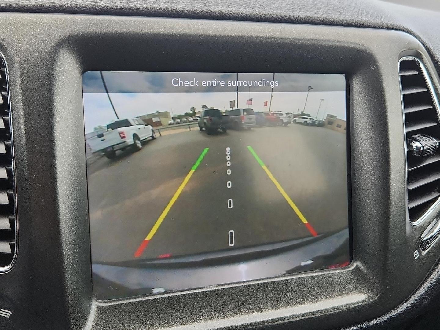 2020 GRAY /Ruby Red/Black - XC Jeep Compass Trailhawk 4x4 (3C4NJDDB8LT) with an 2.4L I-4 variable valve control, regular unleaded, engine with 180HP engine, located at 4110 Avenue Q, Lubbock, 79412, 33.556553, -101.855820 - 04/23/2026 KEY IN ENVELOPE GOD - Photo#8