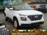2020 WHITE /Black - NNB Hyundai Venue SEL (KMHRC8A32LU) with an Smartstream 1.6L I-4 DOHC, CVVT variable valve control, regular unleaded, engine with 121HP engine, located at 4110 Avenue Q, Lubbock, 79412, 33.556553, -101.855820- Photo#0