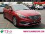 2017 RED /Beige - BB Hyundai Sonata Sport (5NPE34AF8HH) with an 2.4L I-4 gasoline direct injection, DOHC, D-CVVT variable valve control, regular unleaded, engine with 185HP engine, located at 4110 Avenue Q, Lubbock, 79412, 33.556553, -101.855820 - Photo#0
