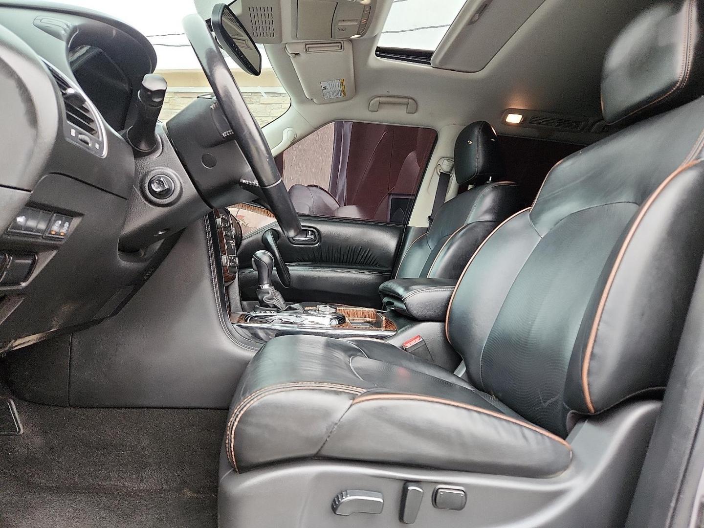 2020 GRAY /Black - G Nissan Armada SL 4WD (JN8AY2NCXLX) with an 5.6L V-8 gasoline direct injection, DOHC, variable valve control, regular unleaded, engine with 390HP engine, located at 4110 Avenue Q, Lubbock, 79412, 33.556553, -101.855820 - 04/28/2026 KEY IN ENVELOPE GOD - Photo#7