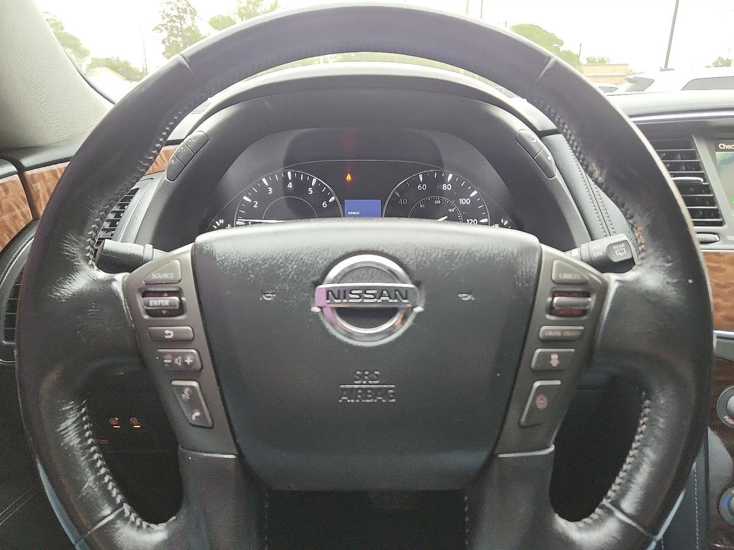2020 GRAY /Black - G Nissan Armada SL 4WD (JN8AY2NCXLX) with an 5.6L V-8 gasoline direct injection, DOHC, variable valve control, regular unleaded, engine with 390HP engine, located at 4110 Avenue Q, Lubbock, 79412, 33.556553, -101.855820 - 04/28/2026 KEY IN ENVELOPE GOD - Photo#10