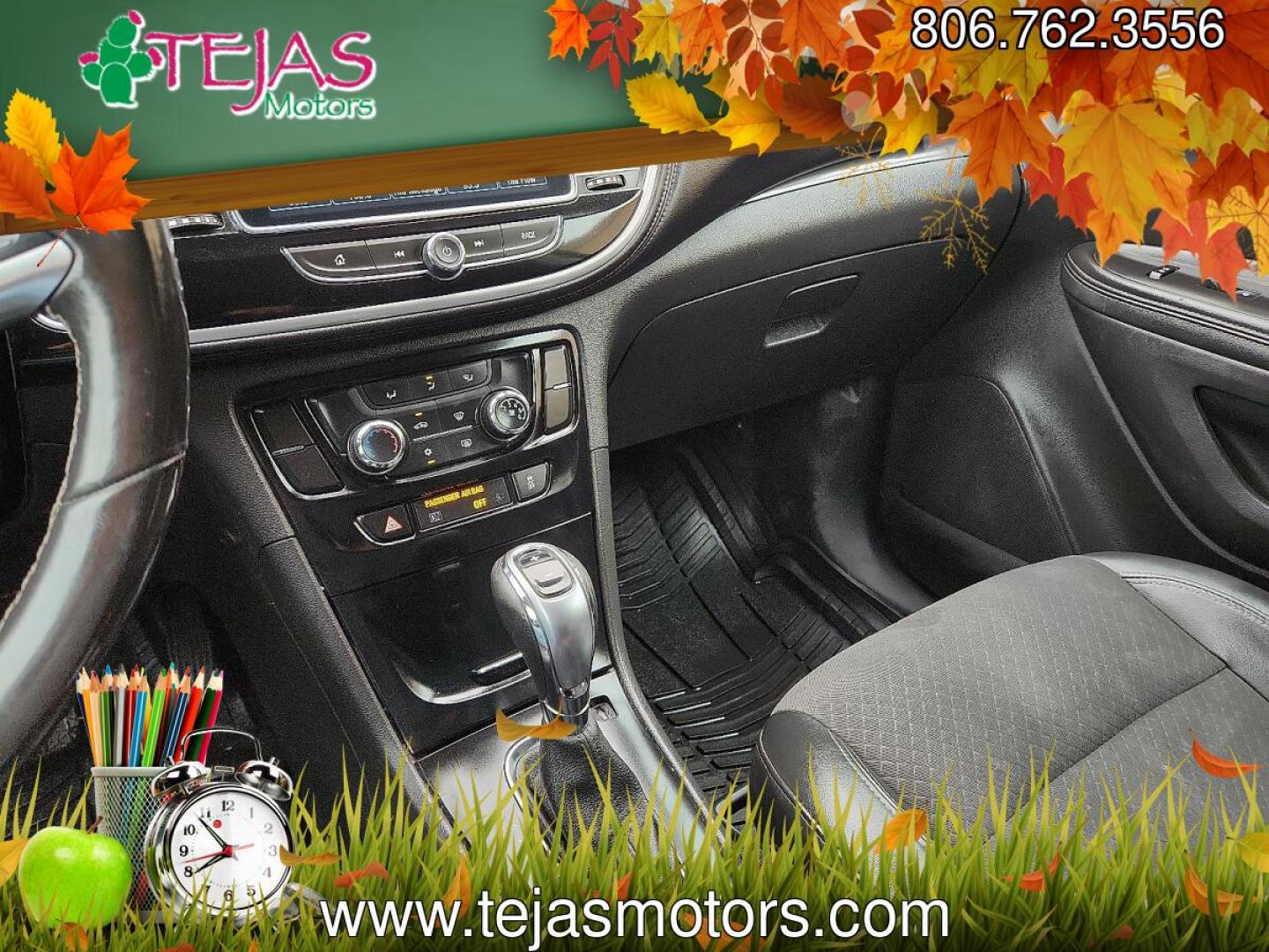 2019 Summit White /Ebony - AFN Buick Encore FWD Preferred (KL4CJASB4KB) with an Ecotec 1.4L I-4 DOHC, variable valve control, intercooled turbo, regular unleaded, engine with 138HP engine, located at 4110 Avenue Q, Lubbock, 79412, 33.556553, -101.855820 - 04/28/2026 KEY IN ENVELOPE GOD- Photo#11