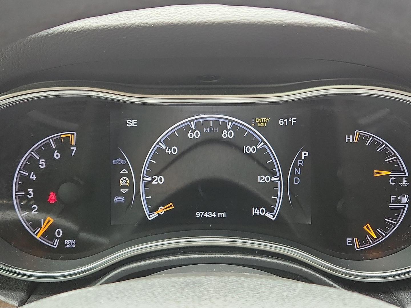 2017 BLACK Jeep Grand Cherokee Limited 4x4 (1C4RJFBG5HC) with an Pentastar 3.6L V-6 DOHC, variable valve control, regular unleaded, engine with 293HP engine, located at 4110 Avenue Q, Lubbock, 79412, 33.556553, -101.855820 - 04/28/2026 KEY IN ENVELOPE GOD - Photo#9