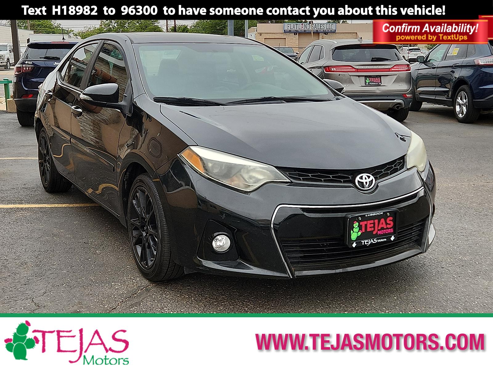 photo of 2016 Toyota Corolla S w/Special Edition Pkg
