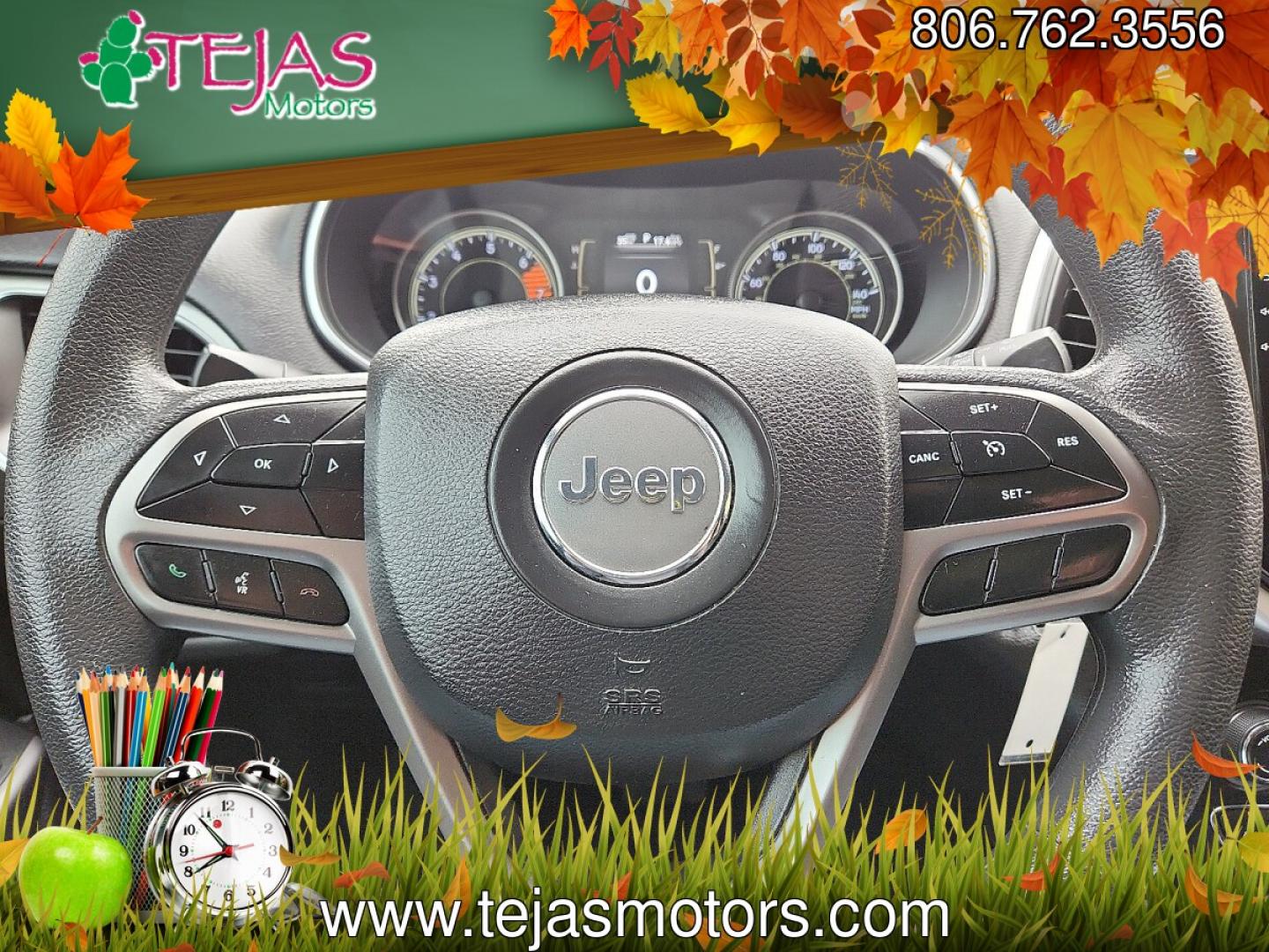 2019 WHITE /Black - X9 Jeep Cherokee Latitude FWD (1C4PJLCB0KD) with an MultiAir2 Tigershark 2.4L I-4 variable valve control, regular unleaded, engine with 180HP engine, located at 4110 Avenue Q, Lubbock, 79412, 33.556553, -101.855820 - 05/02/2026 KEY IN ENVELOPE GOD- Photo#10