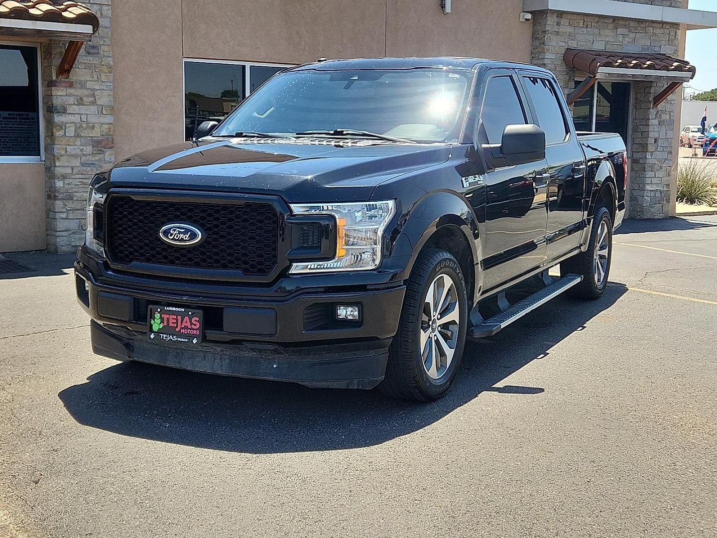 2019 BLACK /Black - JG Ford F-150 XL (1FTEW1CP5KK) with an EcoBoost 2.7L V-6 port/direct injection, DOHC, Ti-VCT variable valve control, twin turbo, regular unleaded, engine with 325HP engine, located at 4110 Avenue Q, Lubbock, 79412, 33.556553, -101.855820 - 05/07/2026 KEY IN ENVELOPE GOD - Photo#1