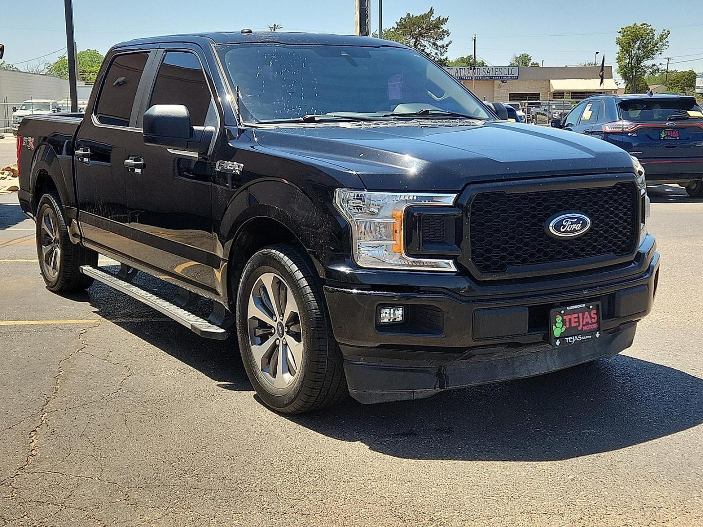 2019 BLACK /Black - JG Ford F-150 XL (1FTEW1CP5KK) with an EcoBoost 2.7L V-6 port/direct injection, DOHC, Ti-VCT variable valve control, twin turbo, regular unleaded, engine with 325HP engine, located at 4110 Avenue Q, Lubbock, 79412, 33.556553, -101.855820 - 05/07/2026 KEY IN ENVELOPE GOD - Photo#4