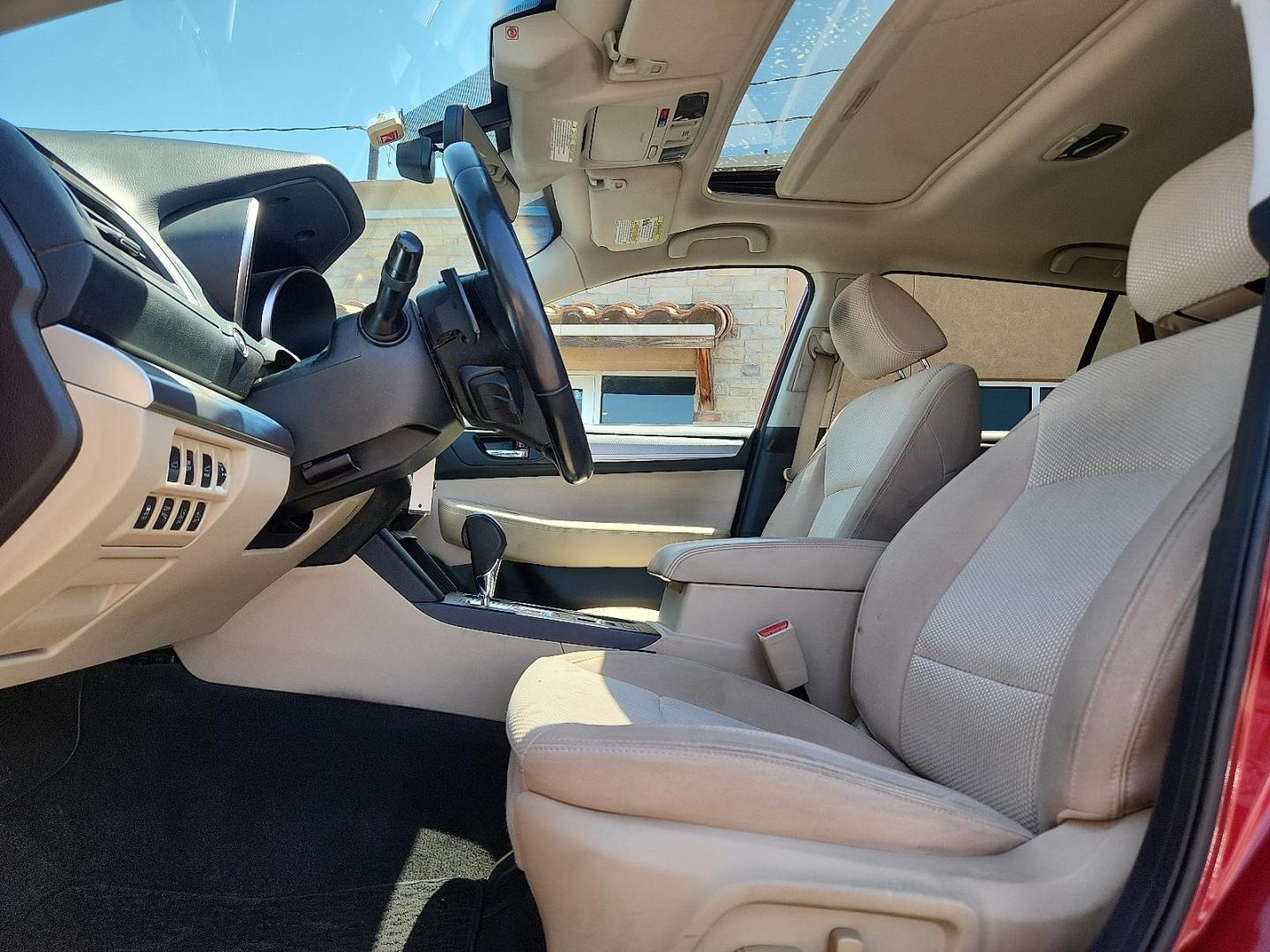 2017 RED /Warm Ivory - WIC50 Subaru Outback 2.5i Premium (4S4BSAHC1H3) with an 2.5L H-4 DOHC, variable valve control, regular unleaded, engine with 175HP engine, located at 4110 Avenue Q, Lubbock, 79412, 33.556553, -101.855820 - 05/07/2026 KEY IN ENVELOPE GOD - Photo#7