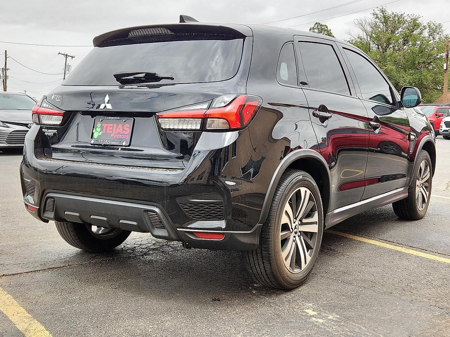 2021 BLACK /Black - 25H Mitsubishi Outlander Sport 2.0 ES 2WD (JA4APUAUXMU) with an 2L I-4 DOHC, MIVEC variable valve control, regular unleaded, engine with 148HP engine, located at 4110 Avenue Q, Lubbock, 79412, 33.556553, -101.855820 - 05/16/2026 KEY IN ENVELOPE GOD - Photo#3