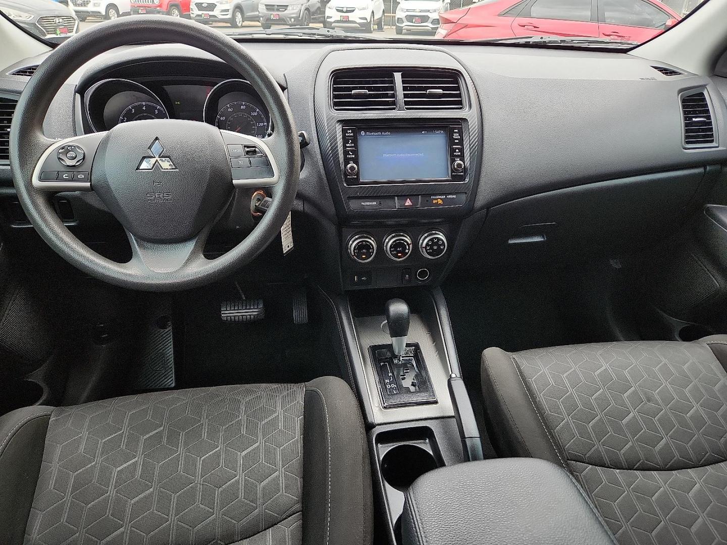 2021 BLACK /Black - 25H Mitsubishi Outlander Sport 2.0 ES 2WD (JA4APUAUXMU) with an 2L I-4 DOHC, MIVEC variable valve control, regular unleaded, engine with 148HP engine, located at 4110 Avenue Q, Lubbock, 79412, 33.556553, -101.855820 - 05/16/2026 KEY IN ENVELOPE GOD - Photo#7