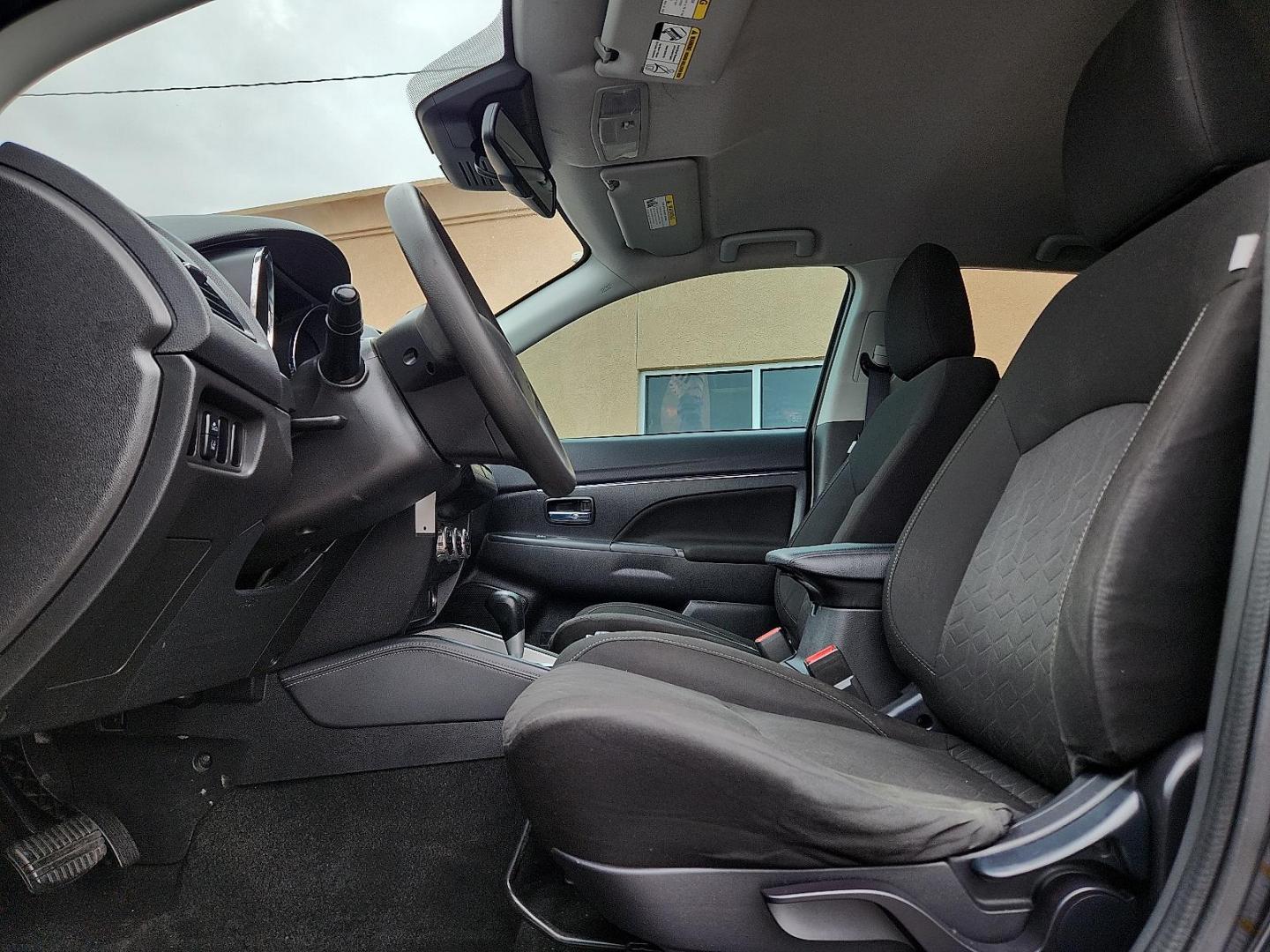 2021 BLACK /Black - 25H Mitsubishi Outlander Sport 2.0 ES 2WD (JA4APUAUXMU) with an 2L I-4 DOHC, MIVEC variable valve control, regular unleaded, engine with 148HP engine, located at 4110 Avenue Q, Lubbock, 79412, 33.556553, -101.855820 - 05/16/2026 KEY IN ENVELOPE GOD - Photo#8