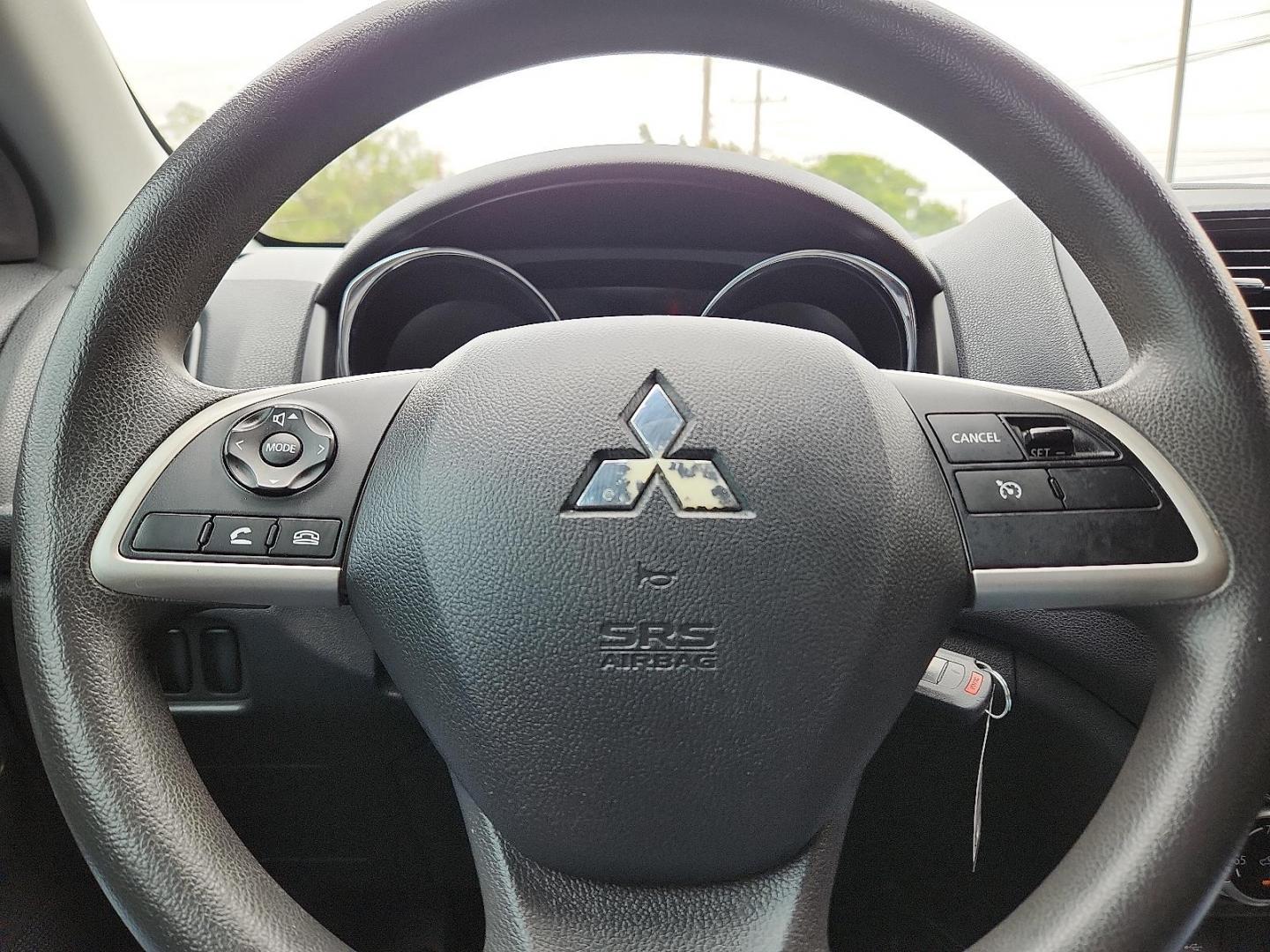2021 BLACK /Black - 25H Mitsubishi Outlander Sport 2.0 ES 2WD (JA4APUAUXMU) with an 2L I-4 DOHC, MIVEC variable valve control, regular unleaded, engine with 148HP engine, located at 4110 Avenue Q, Lubbock, 79412, 33.556553, -101.855820 - 05/16/2026 KEY IN ENVELOPE GOD - Photo#10