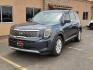 2021 GRAY /Black - WK Kia Telluride LX (5XYP24HC6MG) with an LAMBDA II 3.8L V-6 gasoline direct injection, DOHC, D-CVVT variable valve control, regular unleaded, engine with 291HP engine, located at 4110 Avenue Q, Lubbock, 79412, 33.556553, -101.855820 - 05/22/2026 KEY IN THE ENVELOPE GOD - Photo#1