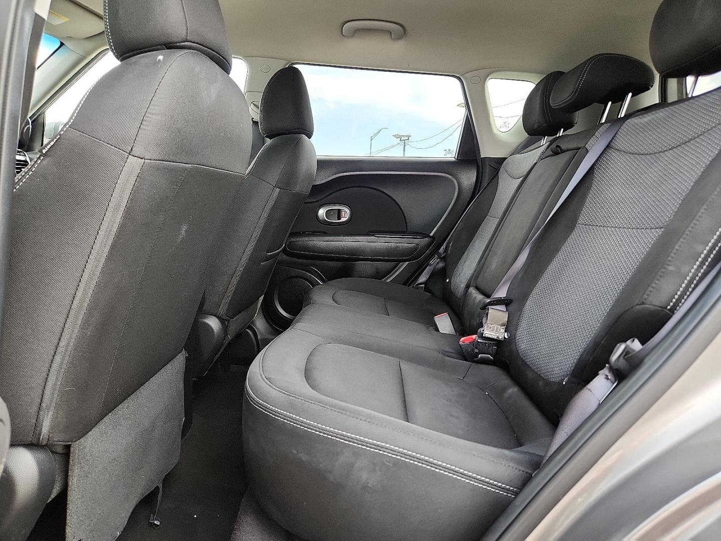 2018 GRAY /Black - EQ Kia Soul + (KNDJP3A58J7) with an 2L I-4 gasoline direct injection, DOHC, D-CVVT variable valve control, regular unleaded, engine with 161HP engine, located at 4110 Avenue Q, Lubbock, 79412, 33.556553, -101.855820 - 05/28/2026 KEY IN ENVELOPE GOD - Photo#5