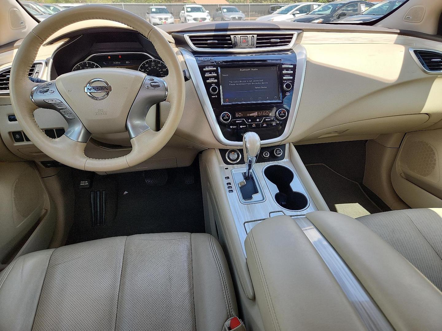 2016 WHITE /Beige - P Nissan Murano Platinum (5N1AZ2MG1GN) with an 3.5L V-6 DOHC, variable valve control, regular unleaded, engine with 260HP engine, located at 4110 Avenue Q, Lubbock, 79412, 33.556553, -101.855820 - 05/29/2026 WAITING ON CORRECTED REPO AFFIDAVIT GOD 06/03/2026 KEY IN ENVELOPE GOD - Photo#7