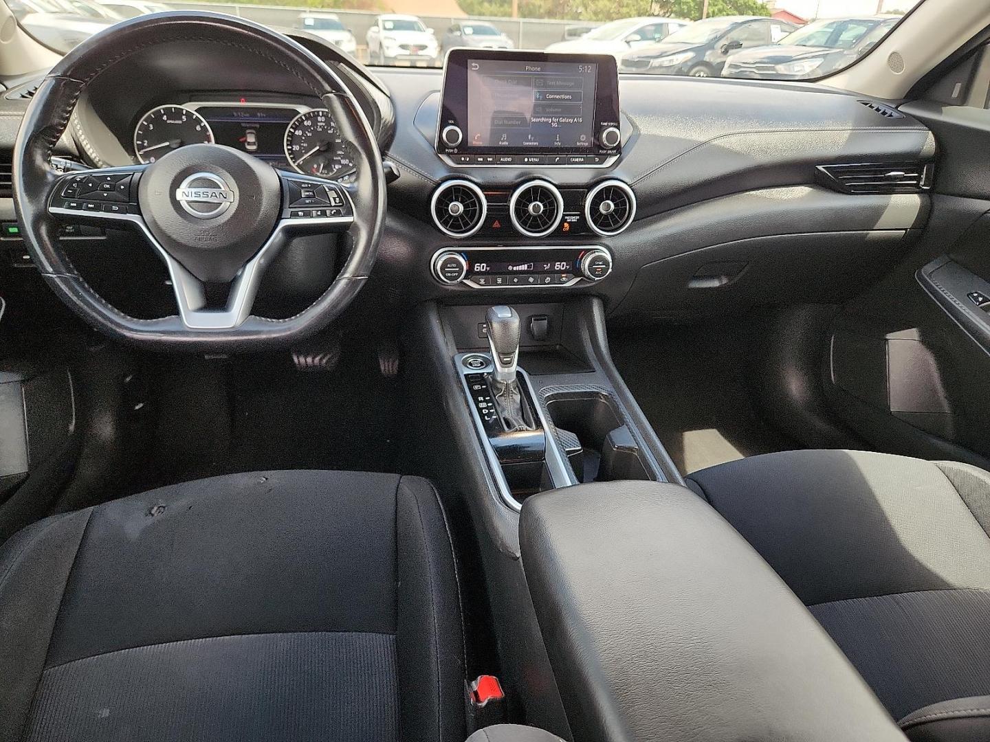 2021 RED /Charcoal - G Nissan Sentra SV Xtronic CVT (3N1AB8CV8MY) with an 2L I-4 gasoline direct injection, DOHC, variable valve control, regular unleaded, engine with 149HP engine, located at 4110 Avenue Q, Lubbock, 79412, 33.556553, -101.855820 - 06/03/2026 KEY IN ENVELOPE GOD - Photo#6
