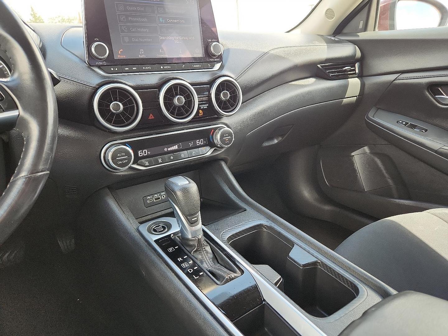 2021 RED /Charcoal - G Nissan Sentra SV Xtronic CVT (3N1AB8CV8MY) with an 2L I-4 gasoline direct injection, DOHC, variable valve control, regular unleaded, engine with 149HP engine, located at 4110 Avenue Q, Lubbock, 79412, 33.556553, -101.855820 - 06/03/2026 KEY IN ENVELOPE GOD - Photo#11