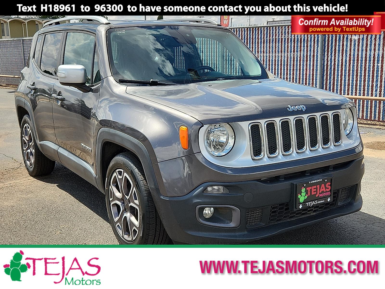 photo of 2016 Jeep Renegade Limited