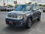 2016 GRAY /Black - X9 Jeep Renegade Limited (ZACCJADT5GP) with an Tigershark MultiAir 2.4L I-4 variable valve control, regular unleaded, engine with 180HP engine, located at 4110 Avenue Q, Lubbock, 79412, 33.556553, -101.855820 - 06/03/2026 KEY IN ENVELOPE GOD - Photo#1