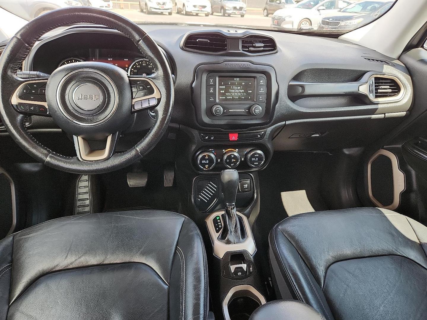 2016 GRAY /Black - X9 Jeep Renegade Limited (ZACCJADT5GP) with an Tigershark MultiAir 2.4L I-4 variable valve control, regular unleaded, engine with 180HP engine, located at 4110 Avenue Q, Lubbock, 79412, 33.556553, -101.855820 - 06/03/2026 KEY IN ENVELOPE GOD - Photo#6