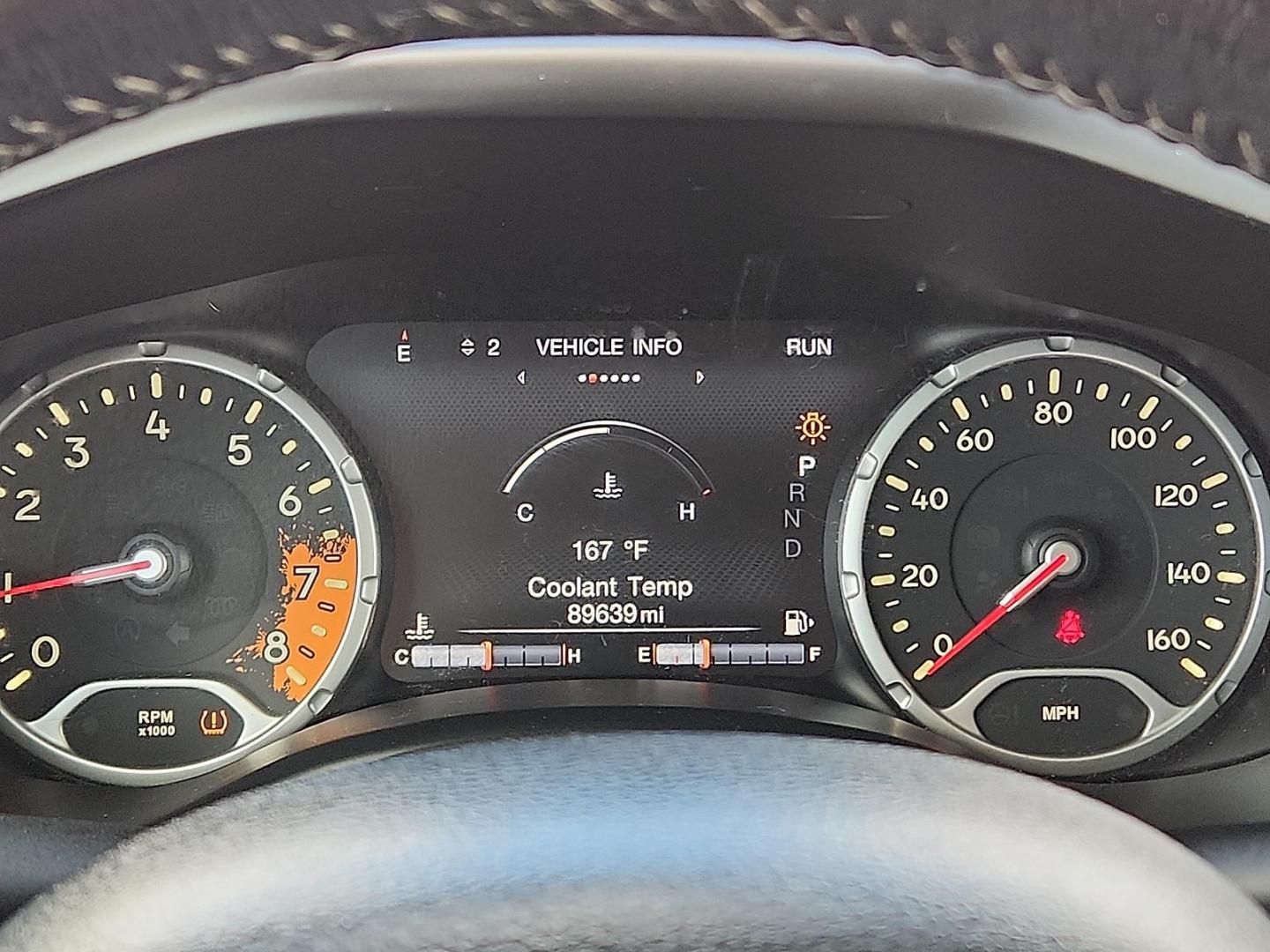 2016 GRAY /Black - X9 Jeep Renegade Limited (ZACCJADT5GP) with an Tigershark MultiAir 2.4L I-4 variable valve control, regular unleaded, engine with 180HP engine, located at 4110 Avenue Q, Lubbock, 79412, 33.556553, -101.855820 - 06/03/2026 KEY IN ENVELOPE GOD - Photo#9