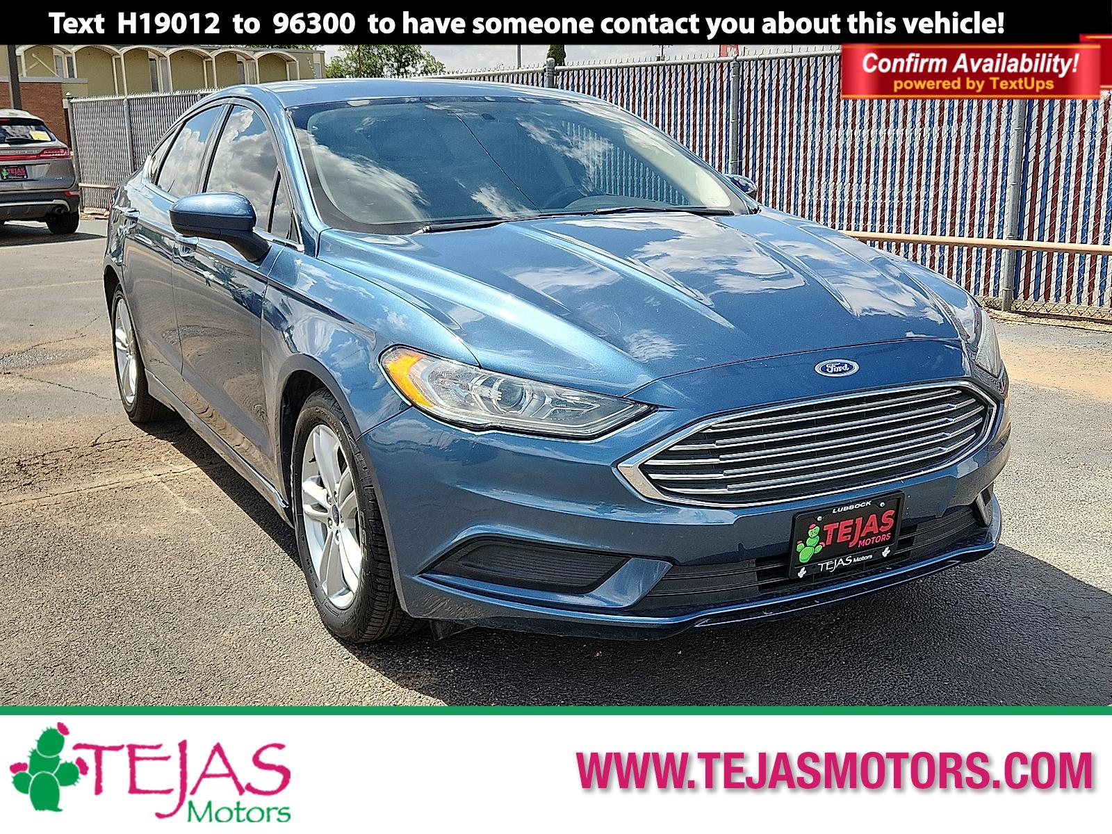 photo of 2018 Ford Fusion SE