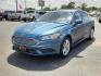 2018 BLUE /Ebony - DT Ford Fusion SE (3FA6P0HD0JR) with an EcoBoost 1.5L I-4 gasoline direct injection, DOHC, Ti-VCT variable valve control, intercooled turbo, regular unleaded, engine with 181HP engine, located at 4110 Avenue Q, Lubbock, 79412, 33.556553, -101.855820 - 06/03/2026 KEY IN ENVELOPE GOD - Photo#1