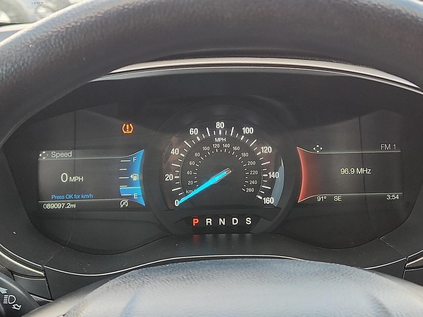 2018 BLUE /Ebony - DT Ford Fusion SE (3FA6P0HD0JR) with an EcoBoost 1.5L I-4 gasoline direct injection, DOHC, Ti-VCT variable valve control, intercooled turbo, regular unleaded, engine with 181HP engine, located at 4110 Avenue Q, Lubbock, 79412, 33.556553, -101.855820 - 06/03/2026 KEY IN ENVELOPE GOD - Photo#9