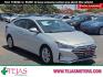 2019 Symphony Silver - Y8 /Black - C1 Hyundai Elantra SEL (5NPD84LF4KH) with an Nu 2L I-4 DOHC, D-CVVT variable valve control, regular unleaded, engine with 147HP engine, located at 4110 Avenue Q, Lubbock, 79412, 33.556553, -101.855820 - 06/06/2026 KEY IN ENVELOPE GOD - Photo#0
