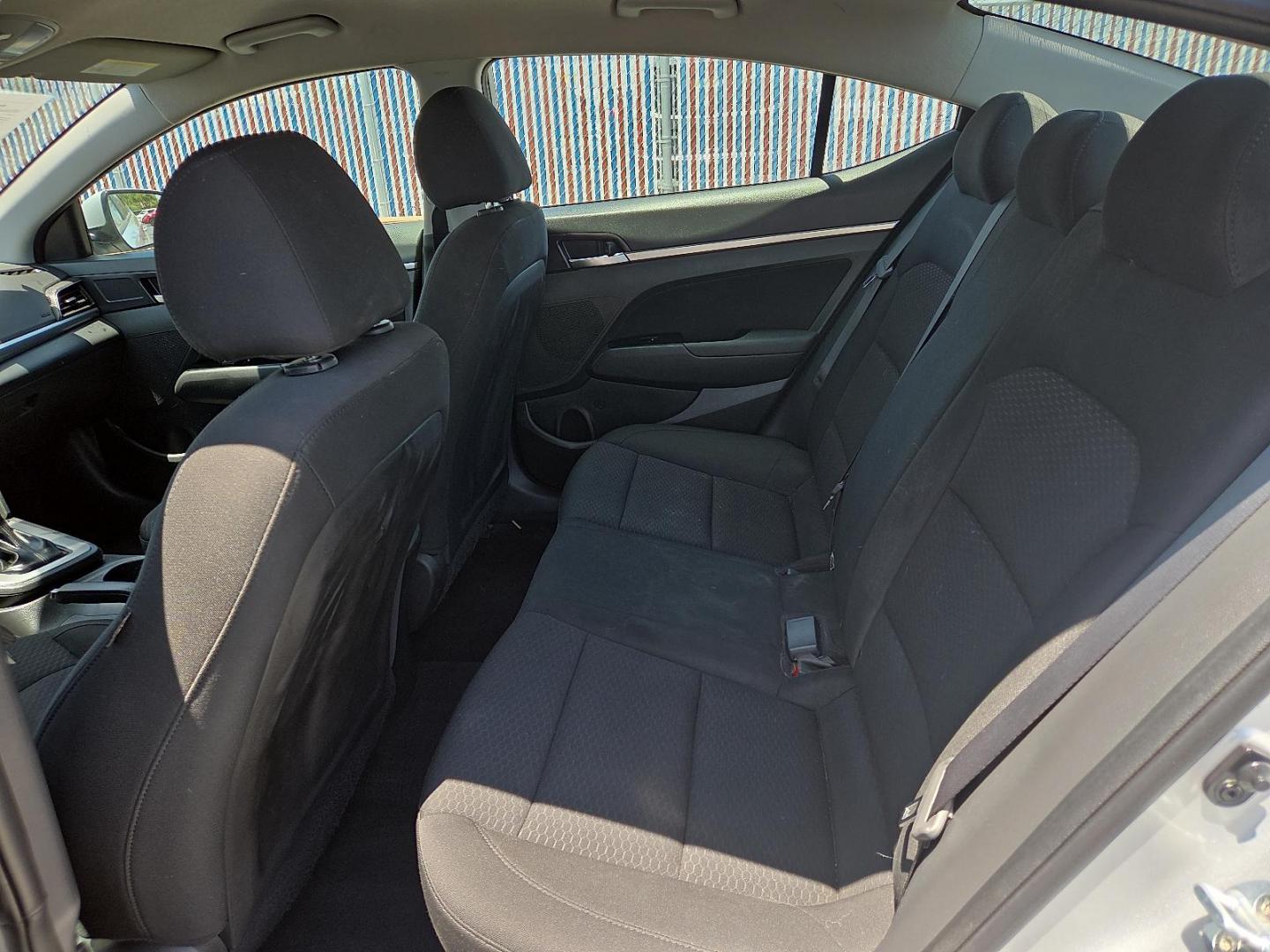 2019 Symphony Silver - Y8 /Black - C1 Hyundai Elantra SEL (5NPD84LF4KH) with an Nu 2L I-4 DOHC, D-CVVT variable valve control, regular unleaded, engine with 147HP engine, located at 4110 Avenue Q, Lubbock, 79412, 33.556553, -101.855820 - 06/06/2026 KEY IN ENVELOPE GOD - Photo#6