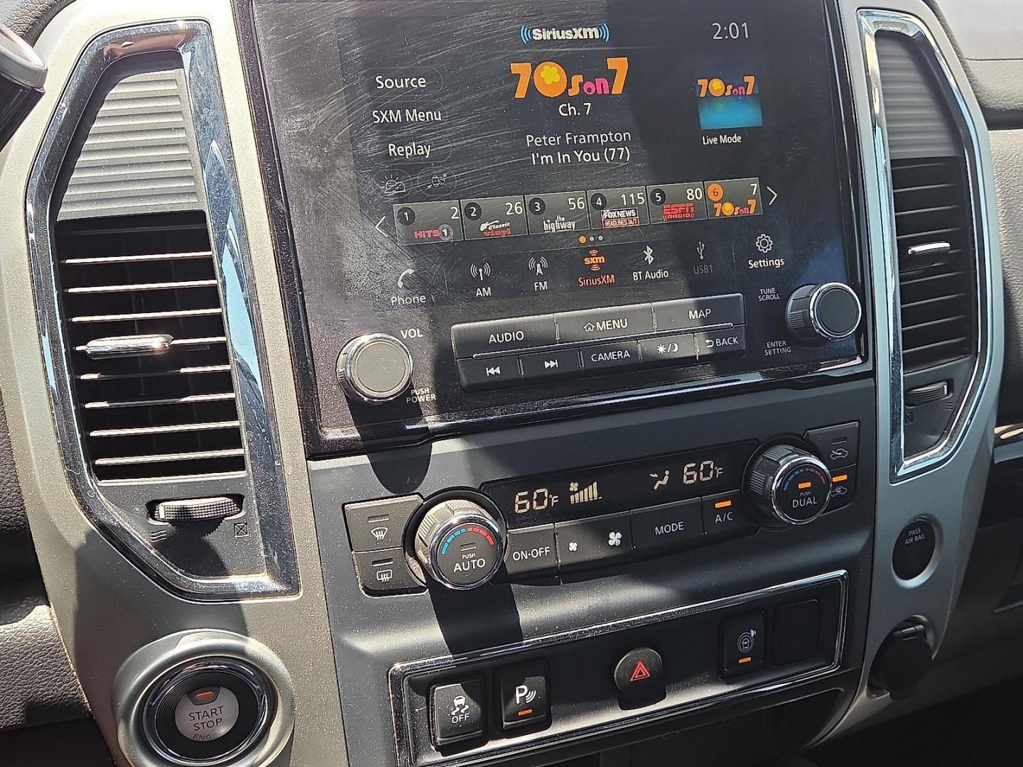 2021 Gun Metallic - KAD /Black - G Nissan TITAN Crew Cab SV 4x2 (1N6AA1EFXMN) with an Endurance 5.6L V-8 gasoline direct injection, DOHC, variable valve control, premium unleaded, engine with 400HP engine, located at 4110 Avenue Q, Lubbock, 79412, 33.556553, -101.855820 - 06/06/2026 KEY IN ENVELOPE GOD - Photo#9