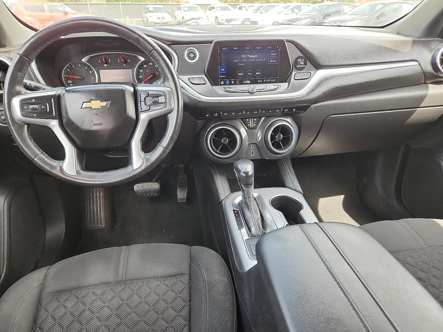 2019 GRAY /Jet Black - H0U Chevrolet Blazer (3GNKBCRS3KS) with an 3.6L V-6 gasoline direct injection, DOHC, VVT variable valve control, regular unleaded, engine with cylinder deactivation and 308HP engine, located at 4110 Avenue Q, Lubbock, 79412, 33.556553, -101.855820 - 06/10/2026 KEY IN ENVELOPE GOD - Photo#7