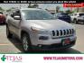 2018 SILVER /Black - X9 Jeep Cherokee Latitude Plus FWD (1C4PJLLB3JD) with an Tigershark MultiAir 2.4L I-4 variable valve control, regular unleaded, engine with 184HP engine, located at 4110 Avenue Q, Lubbock, 79412, 33.556553, -101.855820 - 03/10/2026 KEY IN ENVELOPE GOD - Photo#0