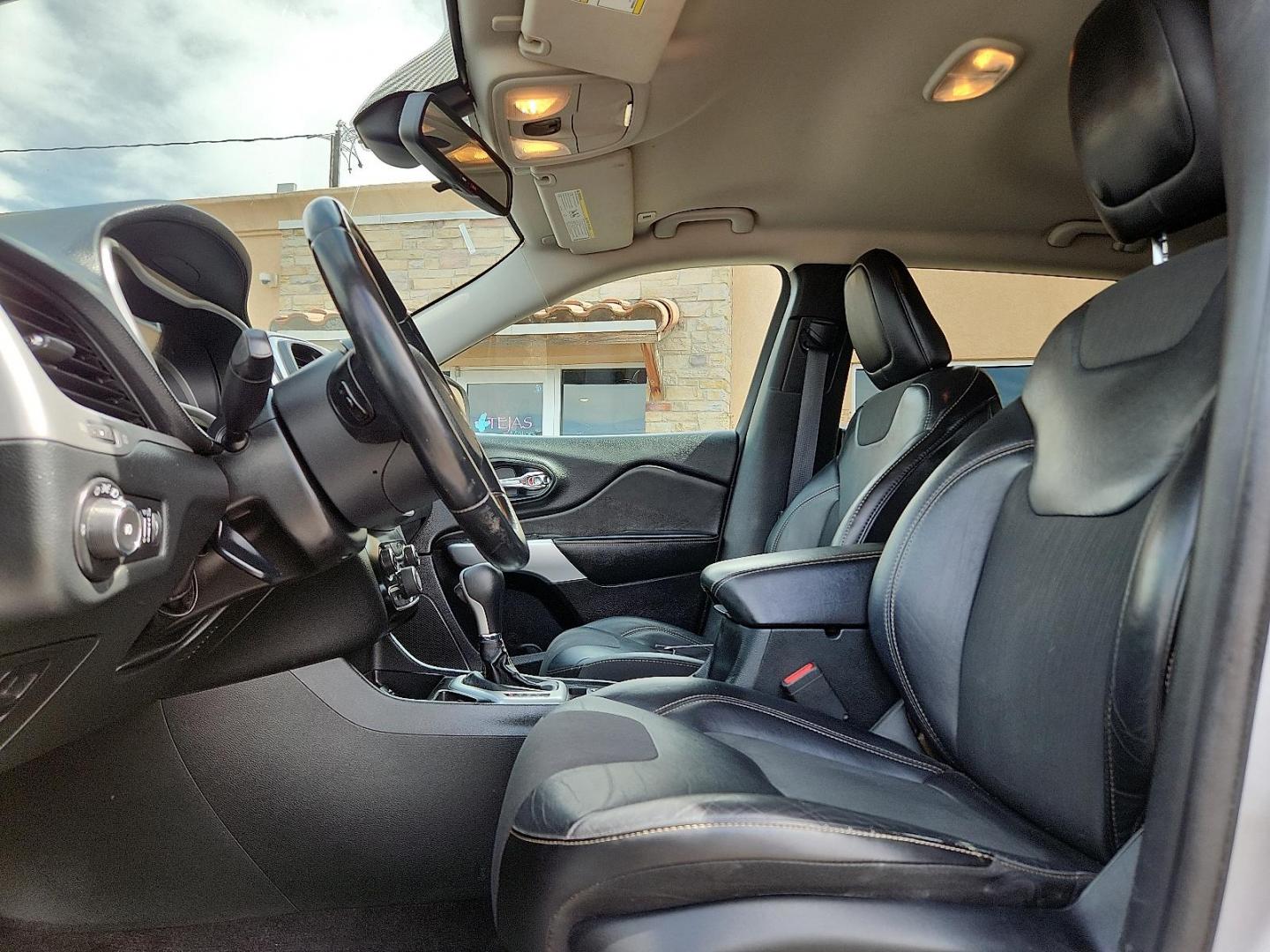 2018 SILVER /Black - X9 Jeep Cherokee Latitude Plus FWD (1C4PJLLB3JD) with an Tigershark MultiAir 2.4L I-4 variable valve control, regular unleaded, engine with 184HP engine, located at 4110 Avenue Q, Lubbock, 79412, 33.556553, -101.855820 - 03/10/2026 KEY IN ENVELOPE GOD - Photo#8