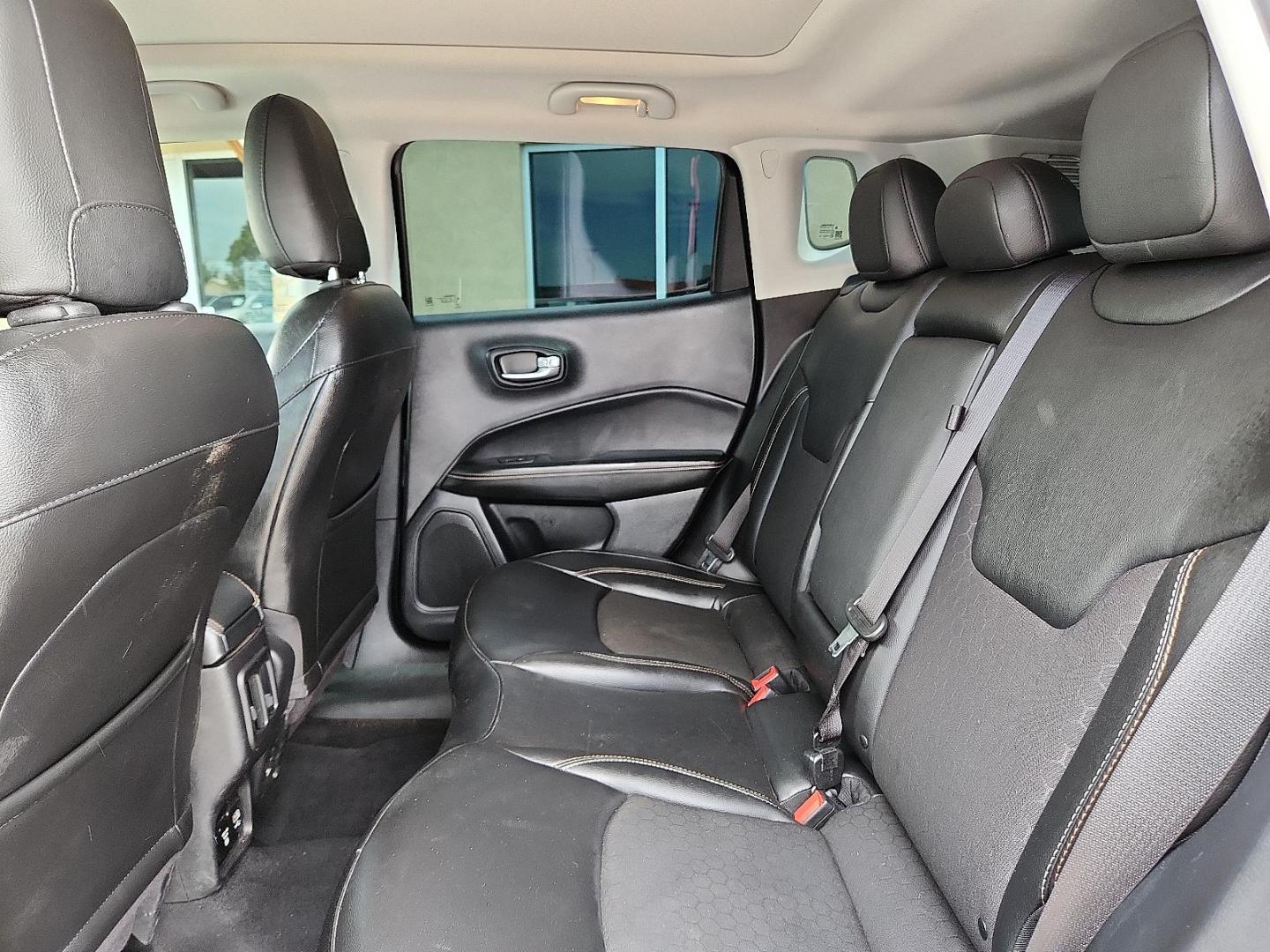 2020 BLACK /Black - X9 Jeep Compass Sun and Safety FWD (3C4NJCBB4LT) with an 2.4L I-4 variable valve control, regular unleaded, engine with 180HP engine, located at 4110 Avenue Q, Lubbock, 79412, 33.556553, -101.855820 - 06/10/2026 KEY IN ENVELOPE GOD - Photo#6