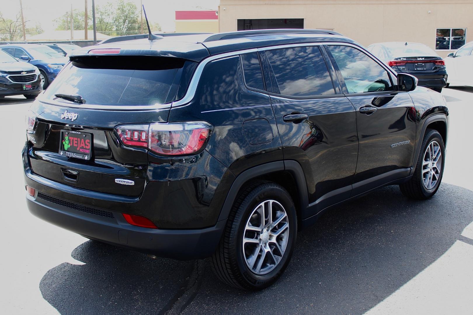 2020 BLACK Jeep Compass Sun and Safety FWD (3C4NJCBB4LT) with an 2.4L I-4 variable valve control, regular gasoline, engine with 180HP engine, located at 4110 Avenue Q, Lubbock, 79412, 33.556553, -101.855820 - 06/10/2026 KEY IN ENVELOPE GOD- Photo#2