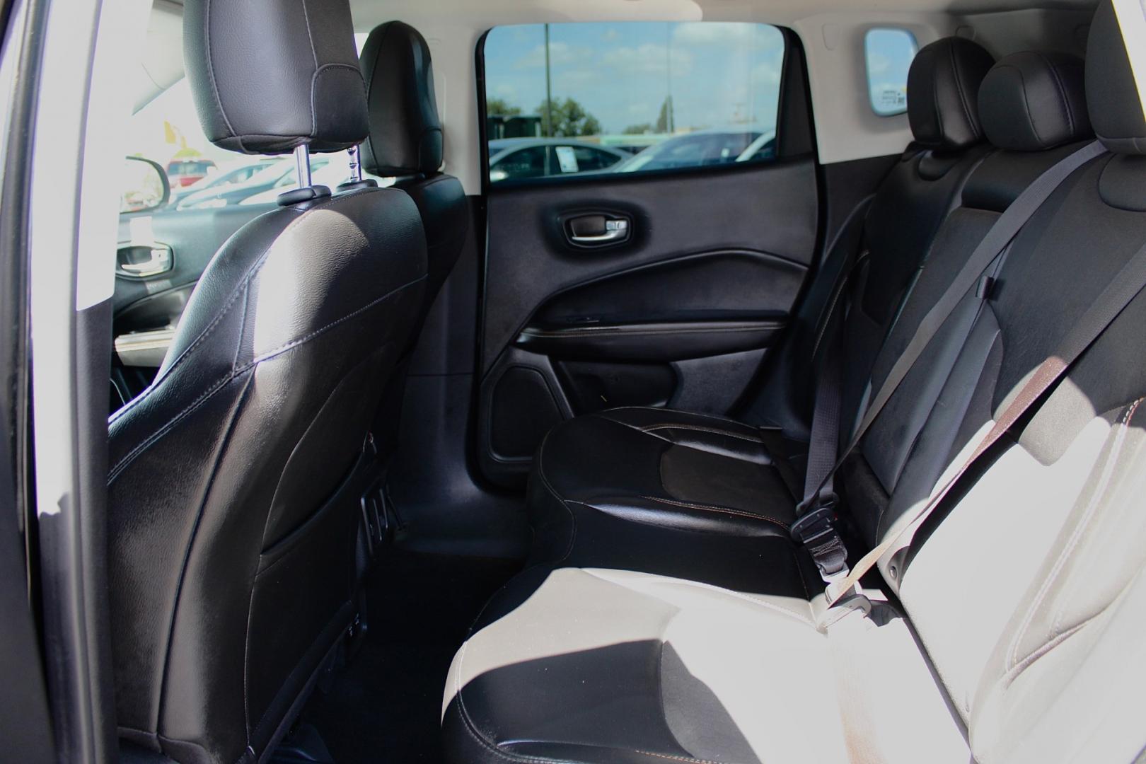 2020 BLACK Jeep Compass Sun and Safety FWD (3C4NJCBB4LT) with an 2.4L I-4 variable valve control, regular gasoline, engine with 180HP engine, located at 4110 Avenue Q, Lubbock, 79412, 33.556553, -101.855820 - 06/10/2026 KEY IN ENVELOPE GOD- Photo#7