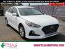 2018 WHITE /Beige - BB Hyundai Sonata ECO (5NPE24AA2JH) with an 1.6L I-4 gasoline direct injection, DOHC, variable valve control, intercooled turbo, regular unleaded, engine with 178HP engine, located at 4110 Avenue Q, Lubbock, 79412, 33.556553, -101.855820 - Photo#0