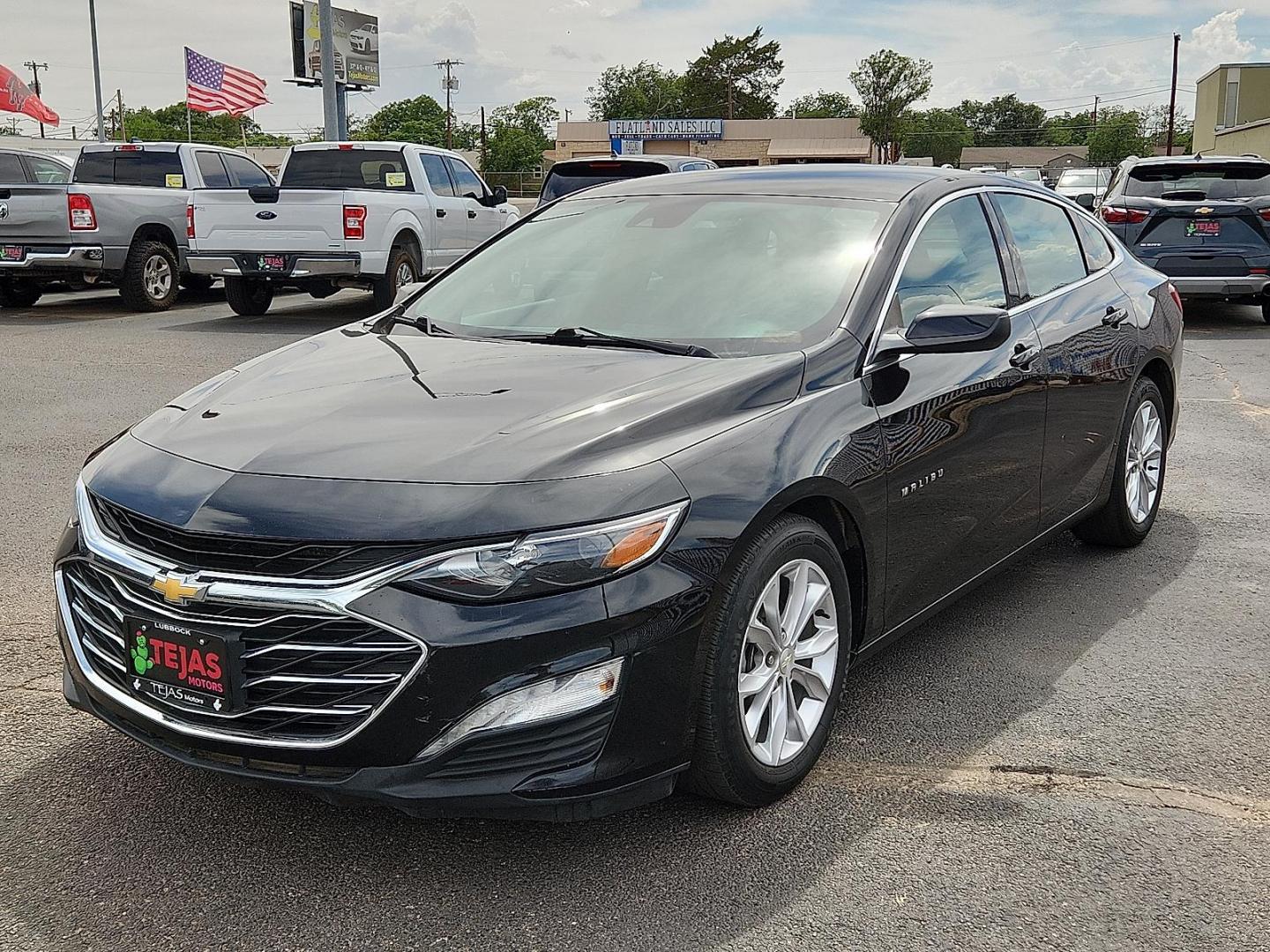 2023 BLACK /Dark Atmosphere/Medium Ash Gray - H1H Chevrolet Malibu FWD 1LT (1G1ZD5ST4PF) with an ECOTEC 1.5L I-4 gasoline direct injection, DOHC, VVT variable valve control, intercooled turbo, regular unleaded, engine with 160HP engine, located at 4110 Avenue Q, Lubbock, 79412, 33.556553, -101.855820 - 06/12/2026 KEY IN ENVELOPE GOD - Photo#1