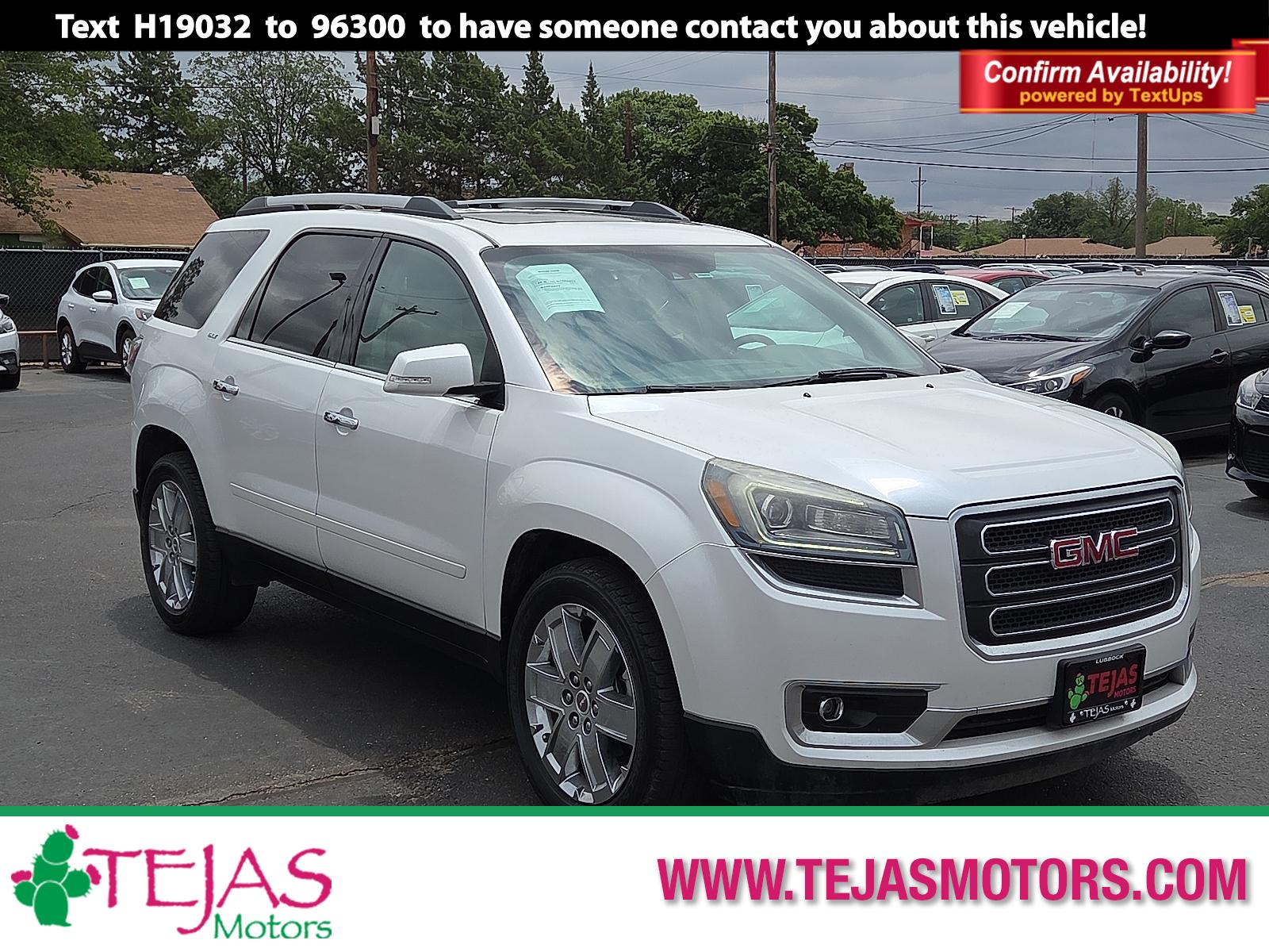 photo of 2017 GMC Acadia Limited 