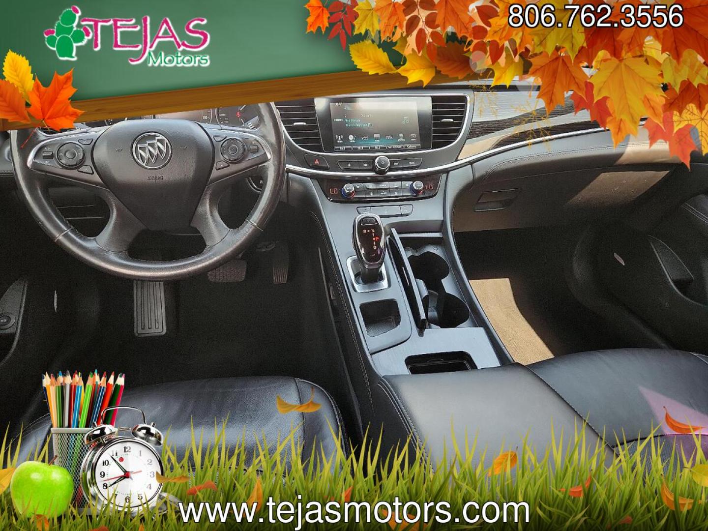 2017 GRAY /Ebony/Ebony Accents - H1Y Buick LaCrosse Essence (1G4ZP5SS4HU) with an 3.6L V-6 gasoline direct injection, DOHC, VVT variable valve control, regular unleaded, engine with cylinder deactivation and 310HP engine, located at 4110 Avenue Q, Lubbock, 79412, 33.556553, -101.855820 - 06/2082026 KEY IN ENVELOPE GOD- Photo#7