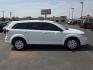 2020 Vice White - PW3 /Black - X9 Dodge Journey SE Value (3C4PDCAB3LT) with an Tigershark MultiAir 2.4L I-4 DOHC, VVT variable valve control, regular unleaded, engine with 173HP engine, located at 4110 Avenue Q, Lubbock, 79412, 33.556553, -101.855820 - 06/20/2026 KEY IN ENVELOPE GOD - Photo#1