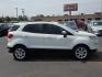 2019 Diamond White - ZA /Ebony Black - NB Ford EcoSport SE (MAJ3S2GE8KC) with an EcoBoost 1L I-3 gasoline direct injection, DOHC, variable valve control, intercooled turbo, regular unleaded, engine with 123HP engine, located at 4110 Avenue Q, Lubbock, 79412, 33.556553, -101.855820 - 06/20/2026 KEY IN ENVELOPE GOD - Photo#1