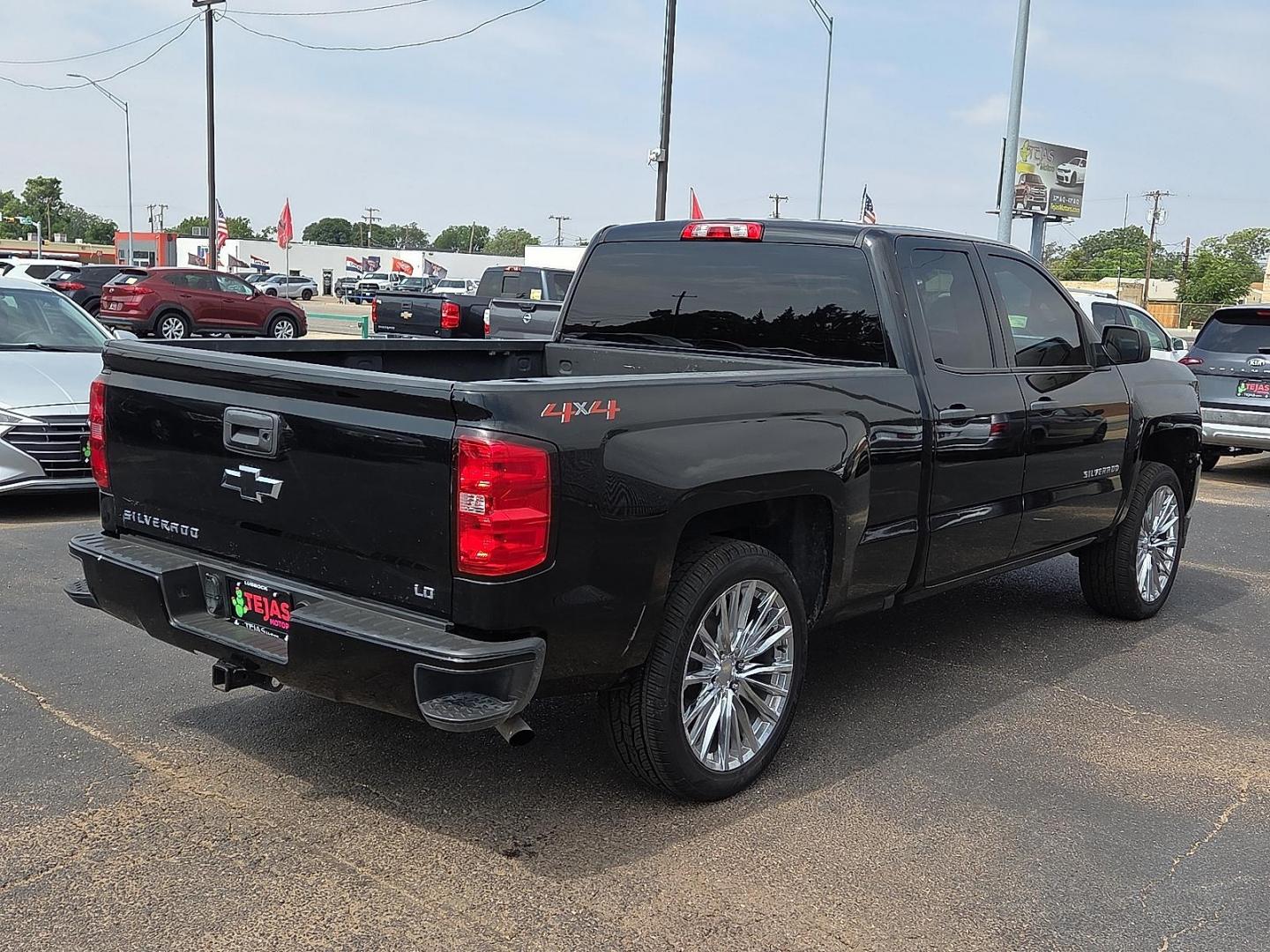 2019 Black /Dark Ash/Jet Black - H2R Chevrolet Silverado 1500 LD Silverado Custom (2GCVKMEC6K1) with an EcoTec3 5.3L V-8 gasoline direct injection, variable valve control, regular unleaded, engine with cylinder deactivation and 355HP engine, located at 4110 Avenue Q, Lubbock, 79412, 33.556553, -101.855820 - 06/20/2026 KEY IN ENVELOPE GOD- Photo#2