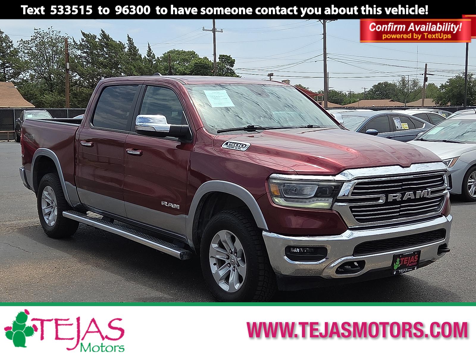 photo of 2019 Ram 1500 Laramie Crew Cab 4x4 5'7