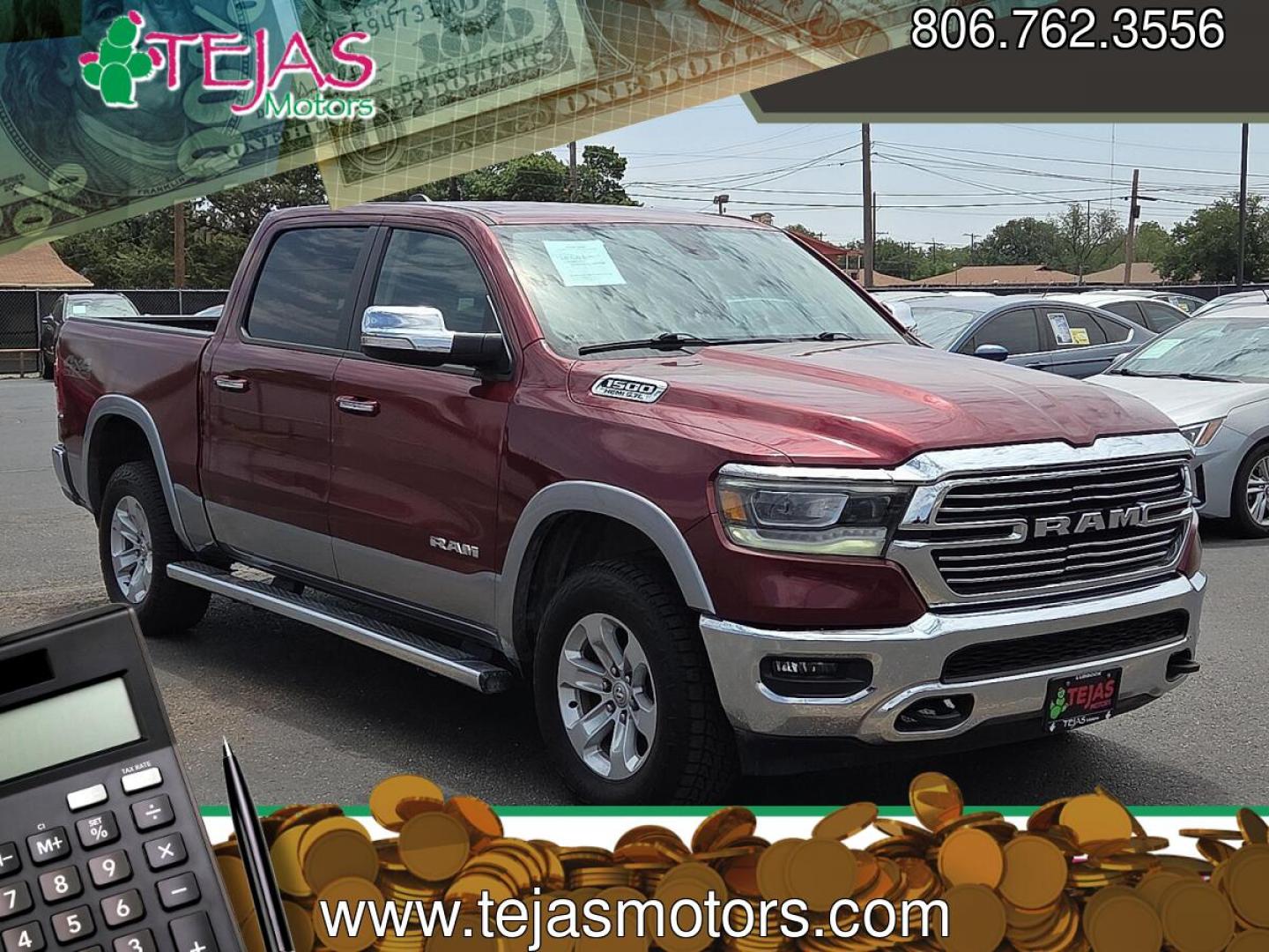 2019 RAM 1500 Laramie 4x4 Crew Cab 5'7's photo