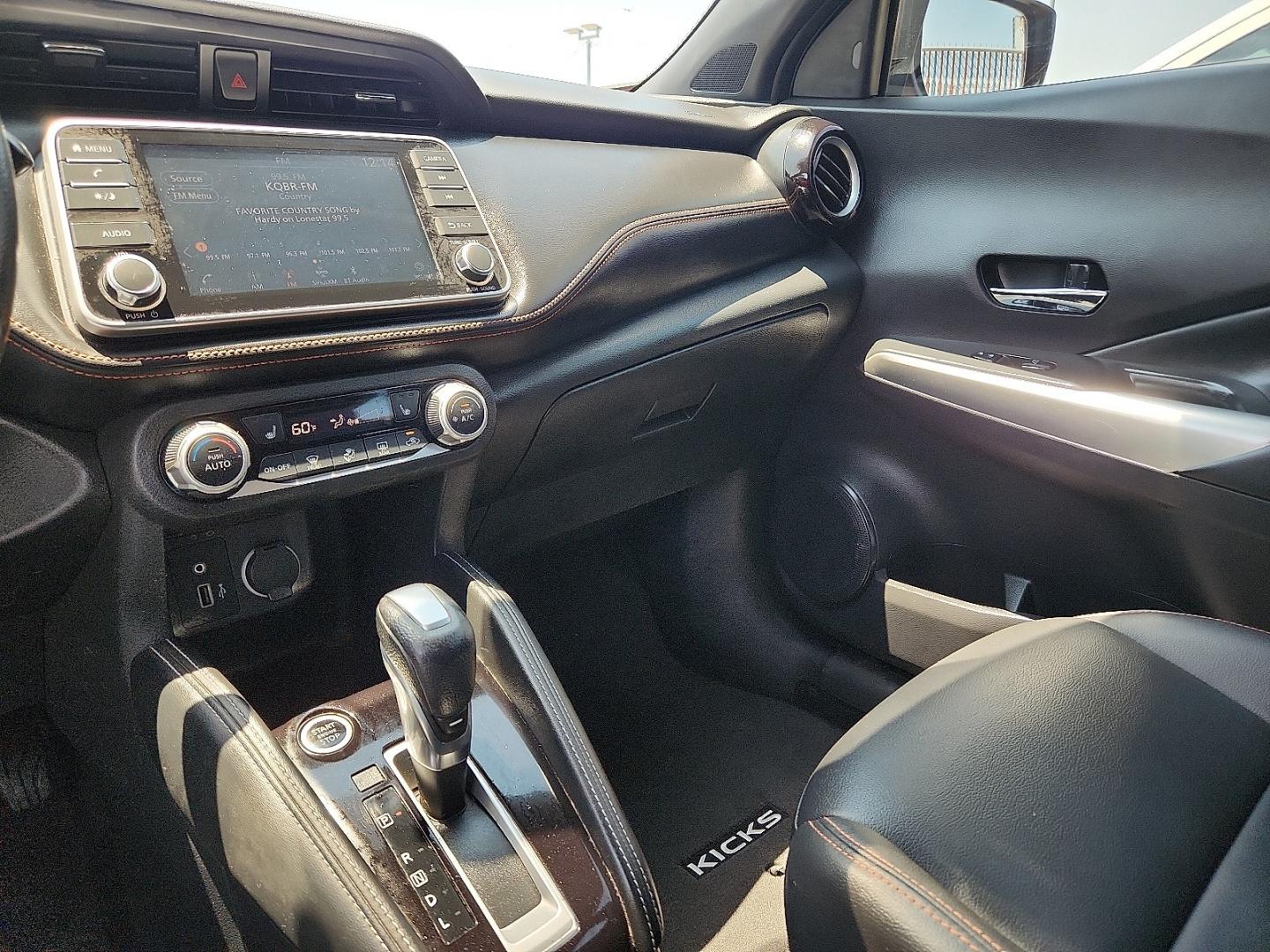 2020 RED Nissan Kicks SR Xtronic CVT (3N1CP5DV8LL) with an 1.6L I-4 DOHC, CVTCS variable valve control, regular unleaded, engine with 122HP engine, located at 4110 Avenue Q, Lubbock, 79412, 33.556553, -101.855820 - 07/11/2026 KEY IN ENVELOPE GOD- Photo#11