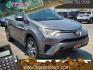2017 GRAY /Black - 20 Toyota RAV4 LE (2T3ZFREVXHW) with an 2.5L I-4 DOHC, VVT-i variable valve control, regular unleaded, engine with 176HP engine, located at 4110 Avenue Q, Lubbock, 79412, 33.556553, -101.855820 - 07/112026 KEY IN ENVELOPE GOD- Photo#0