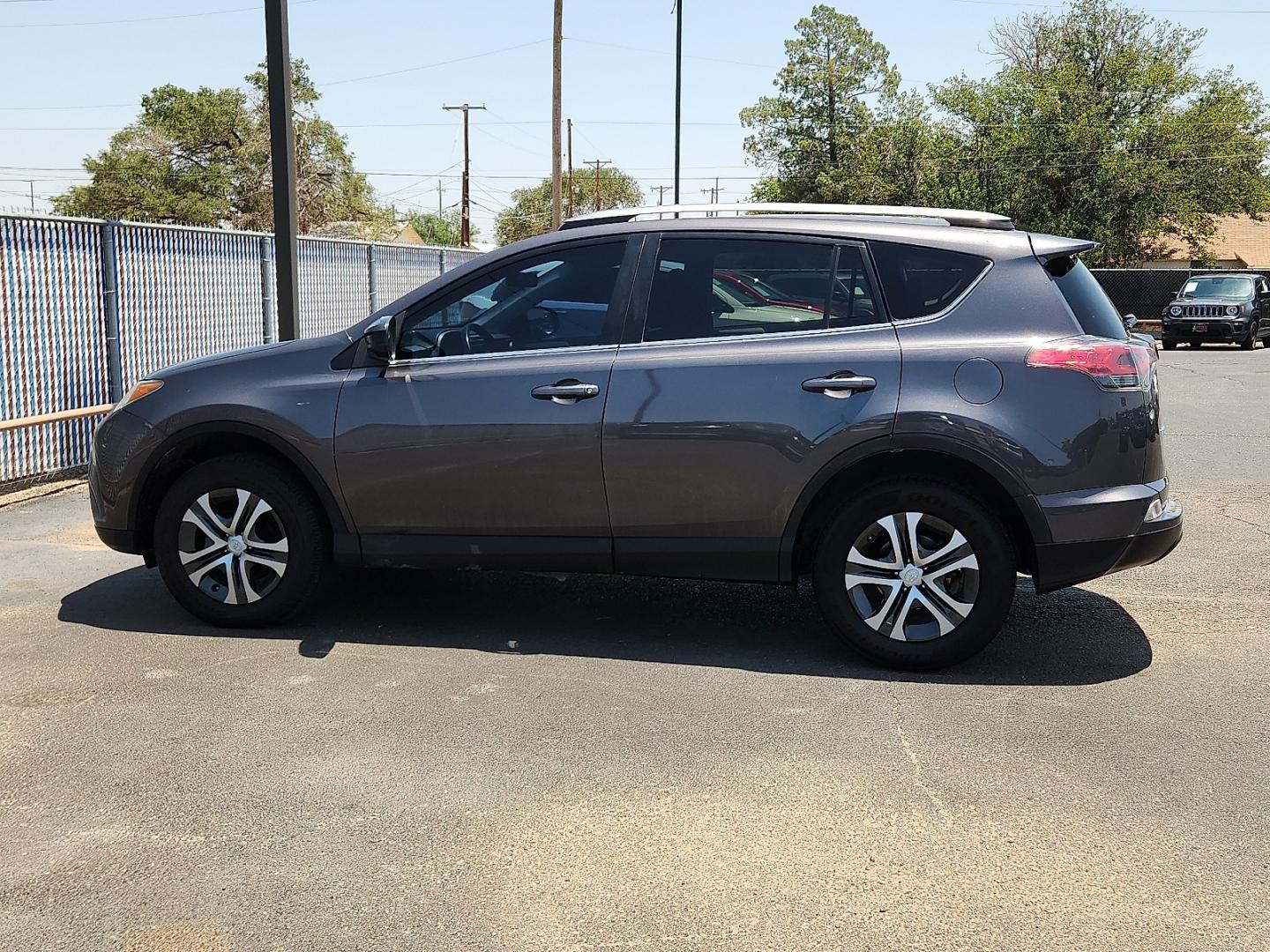 2017 GRAY /Black - 20 Toyota RAV4 LE (2T3ZFREVXHW) with an 2.5L I-4 DOHC, VVT-i variable valve control, regular unleaded, engine with 176HP engine, located at 4110 Avenue Q, Lubbock, 79412, 33.556553, -101.855820 - 07/112026 KEY IN ENVELOPE GOD- Photo#2