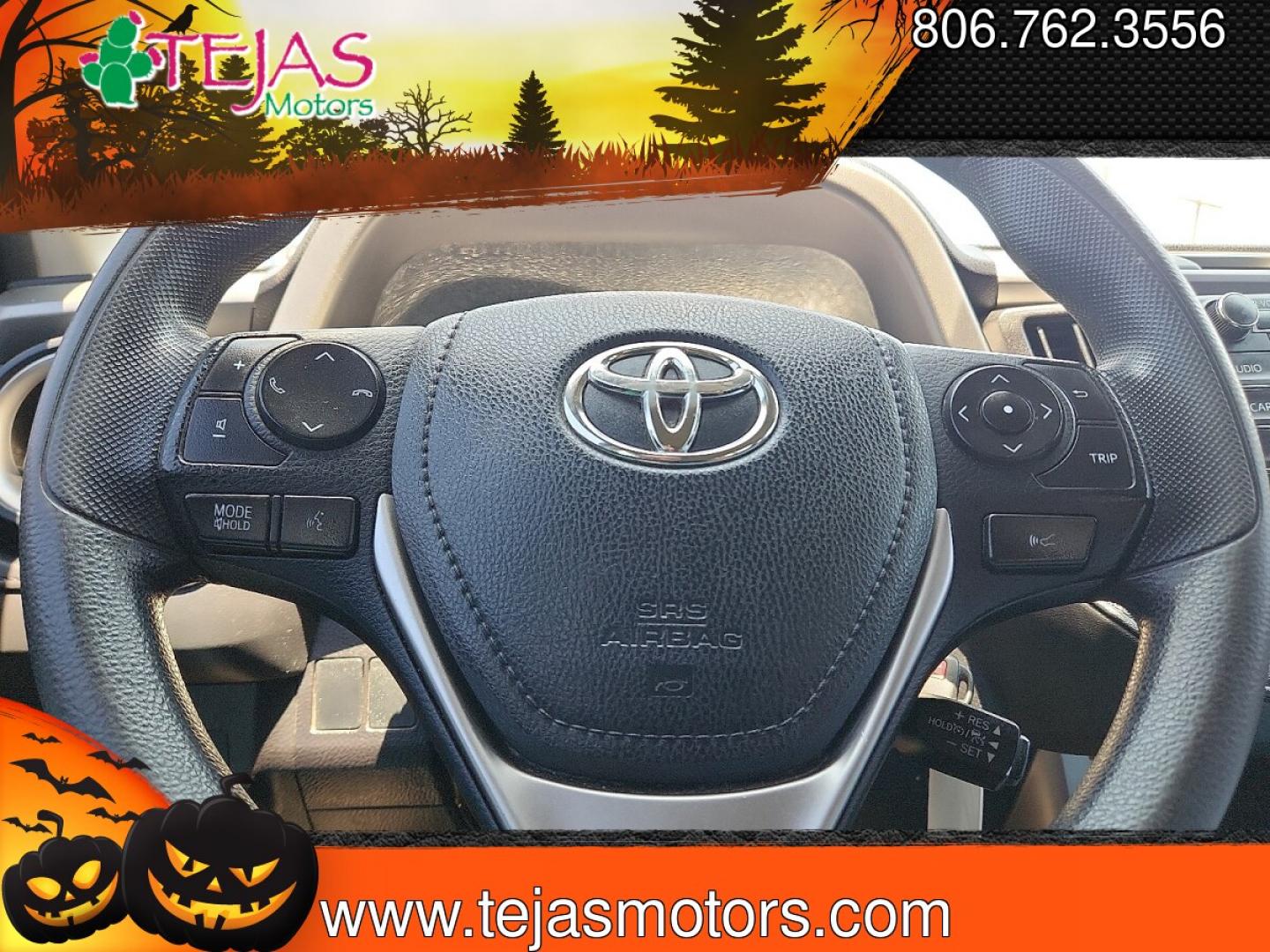 2017 GRAY /Black - 20 Toyota RAV4 LE (2T3ZFREVXHW) with an 2.5L I-4 DOHC, VVT-i variable valve control, regular unleaded, engine with 176HP engine, located at 4110 Avenue Q, Lubbock, 79412, 33.556553, -101.855820 - 07/112026 KEY IN ENVELOPE GOD- Photo#10